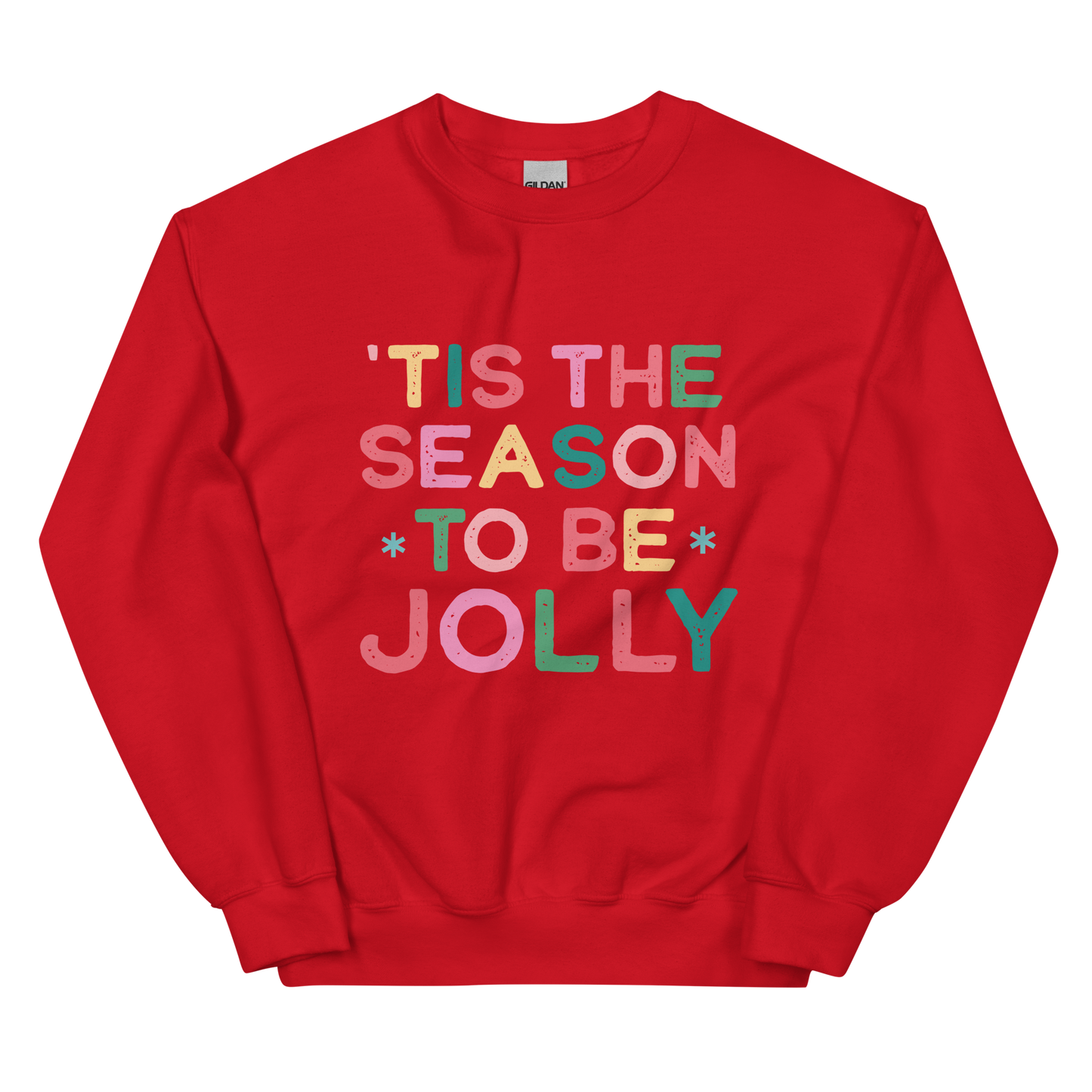 Tis The Season to Be Jolly Christmas Crewneck Sweatshirt
