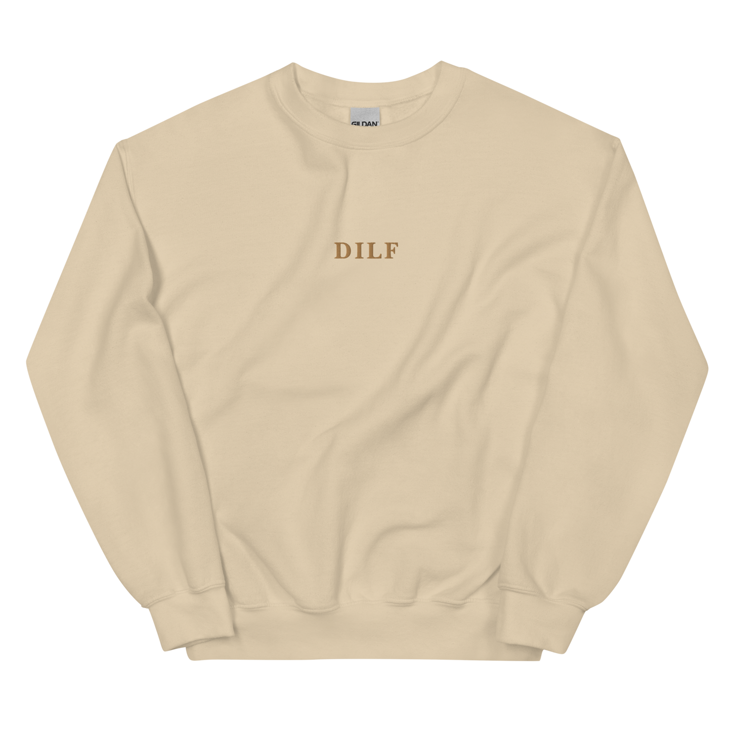 DILF Embroidered Crewneck Sweatshirt