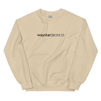 Waystar Royco Succession Embroidered Crewneck Sweatshirt