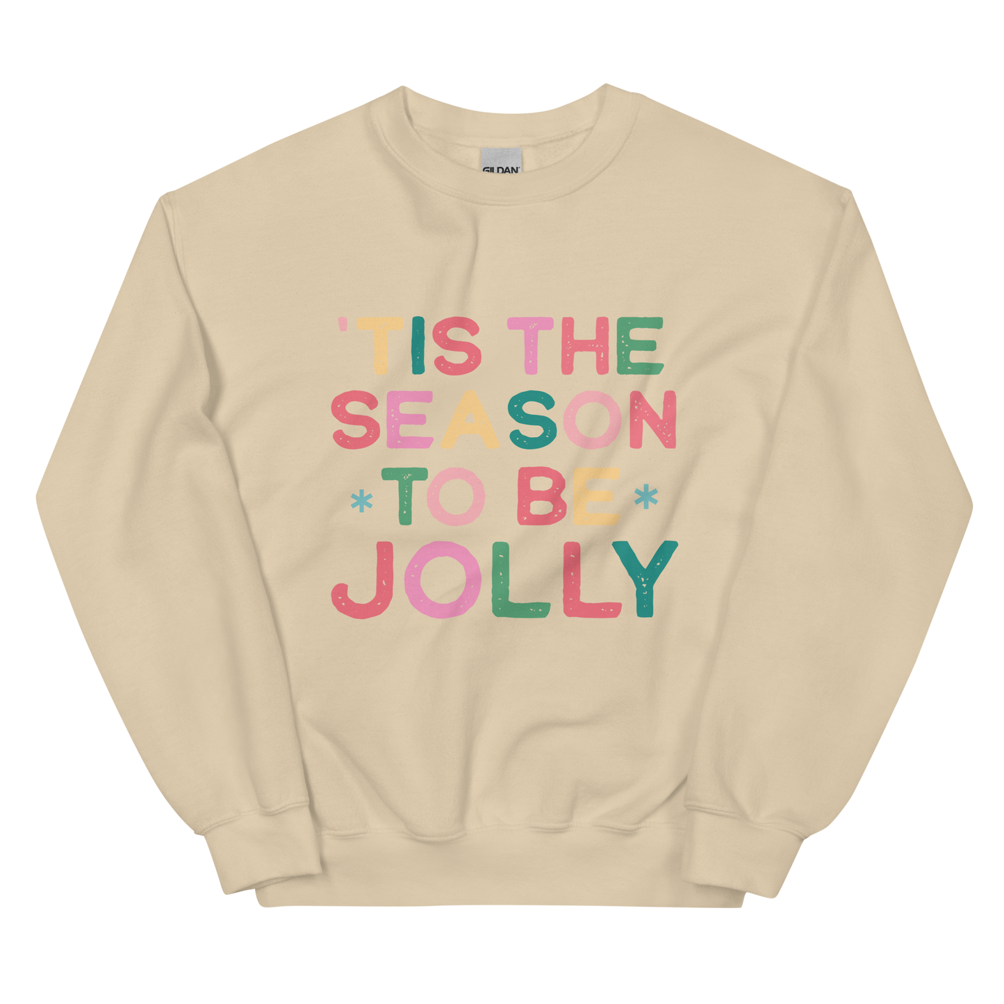 Tis The Season to Be Jolly Christmas Crewneck Sweatshirt