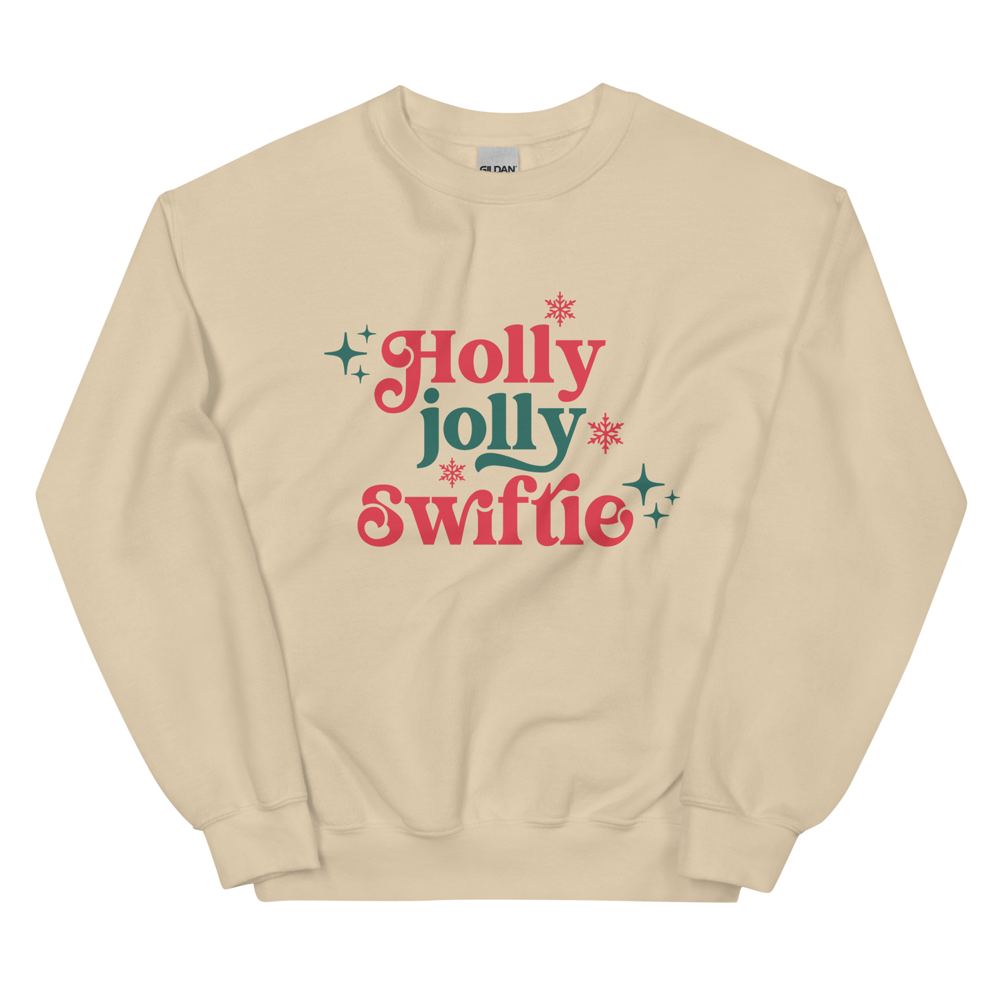 Holly Jolly Swiftie Christmas Crewneck Sweatshirt