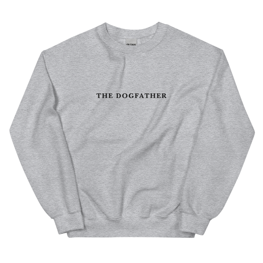 The Dogfather Embroidered Crewneck Sweatshirt