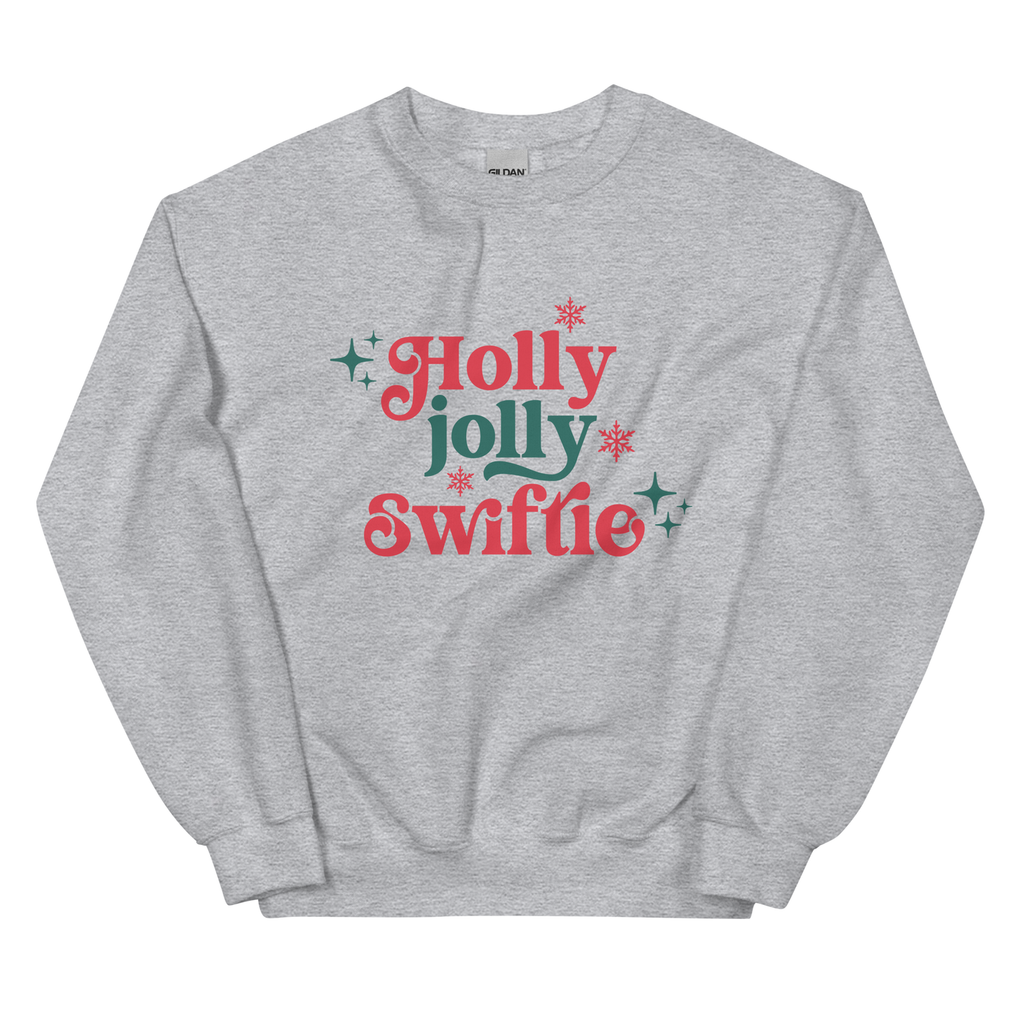 Holly Jolly Swiftie Christmas Crewneck Sweatshirt