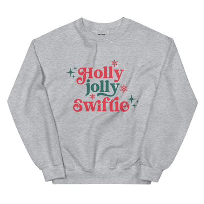 Holly Jolly Swiftie Christmas Crewneck Sweatshirt