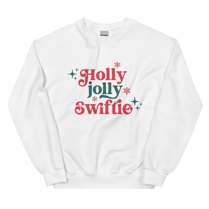 Holly Jolly Swiftie Christmas Crewneck Sweatshirt