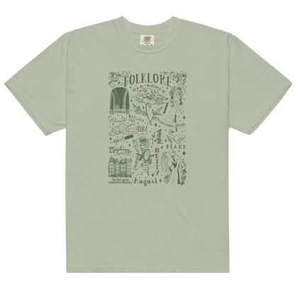 folklore Album Tracks Premium T-Shirt