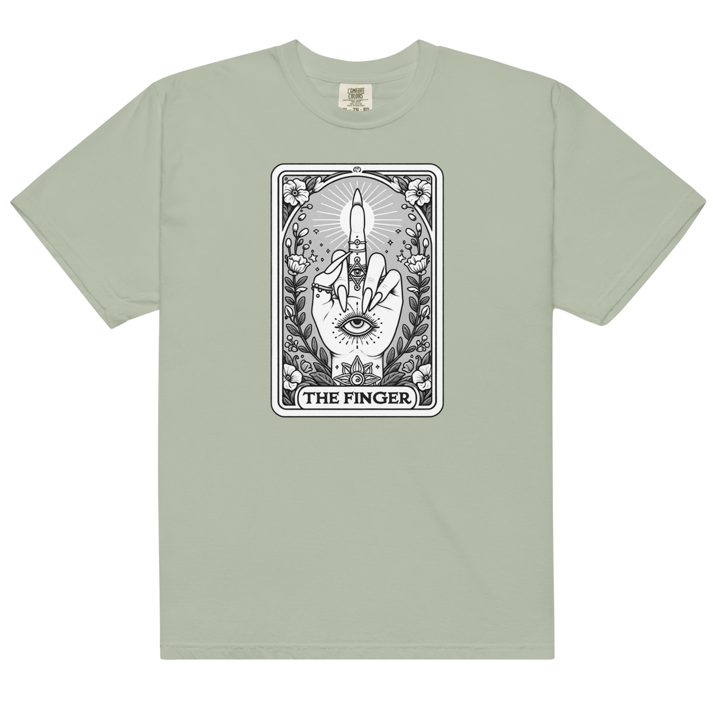 The Finger Funny Tarot Card Premium T-Shirt