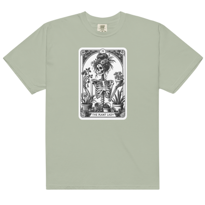 The Plant Lady Funny Tarot Card Premium T-Shirt