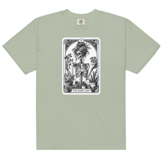 The Plant Lady Funny Tarot Card Premium T-Shirt