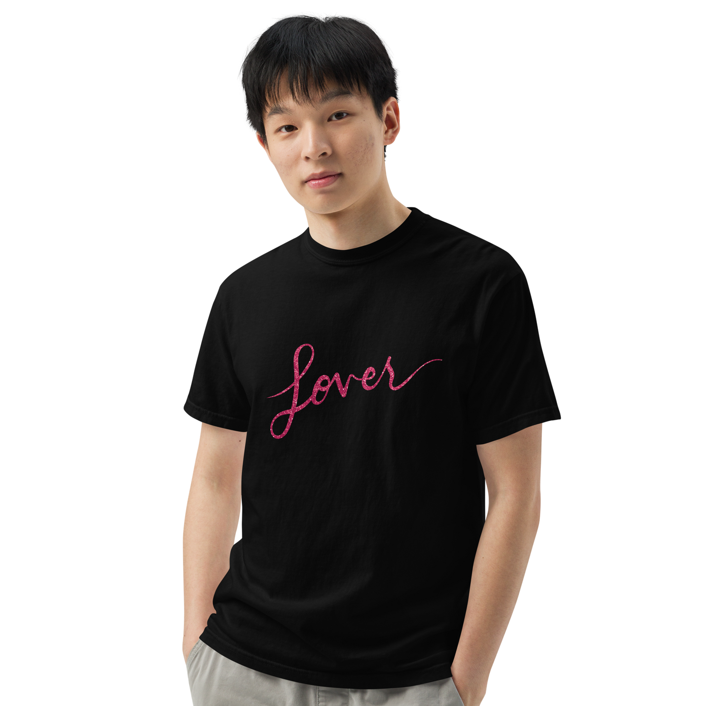 Lover Glitter Logo Premium T-Shirt