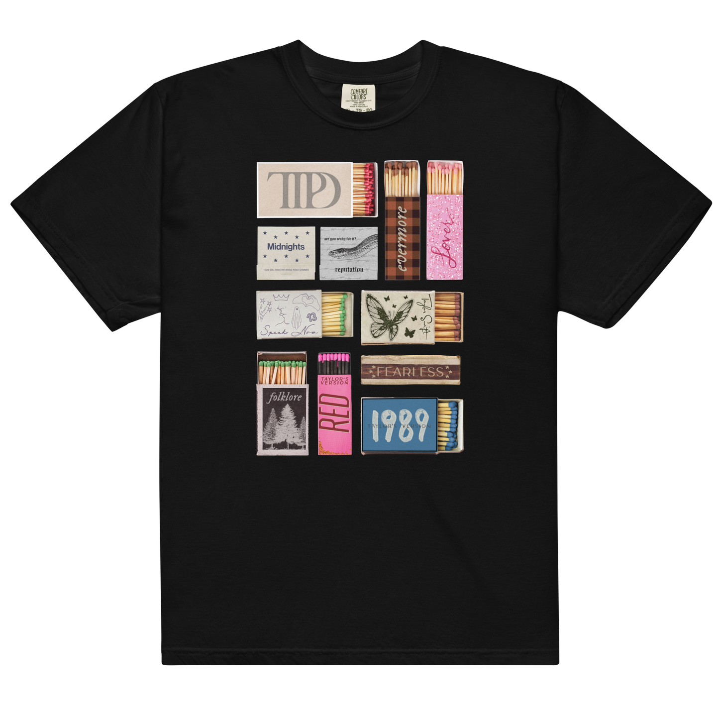 All Albums Matchbook Taylor Premium T-Shirt