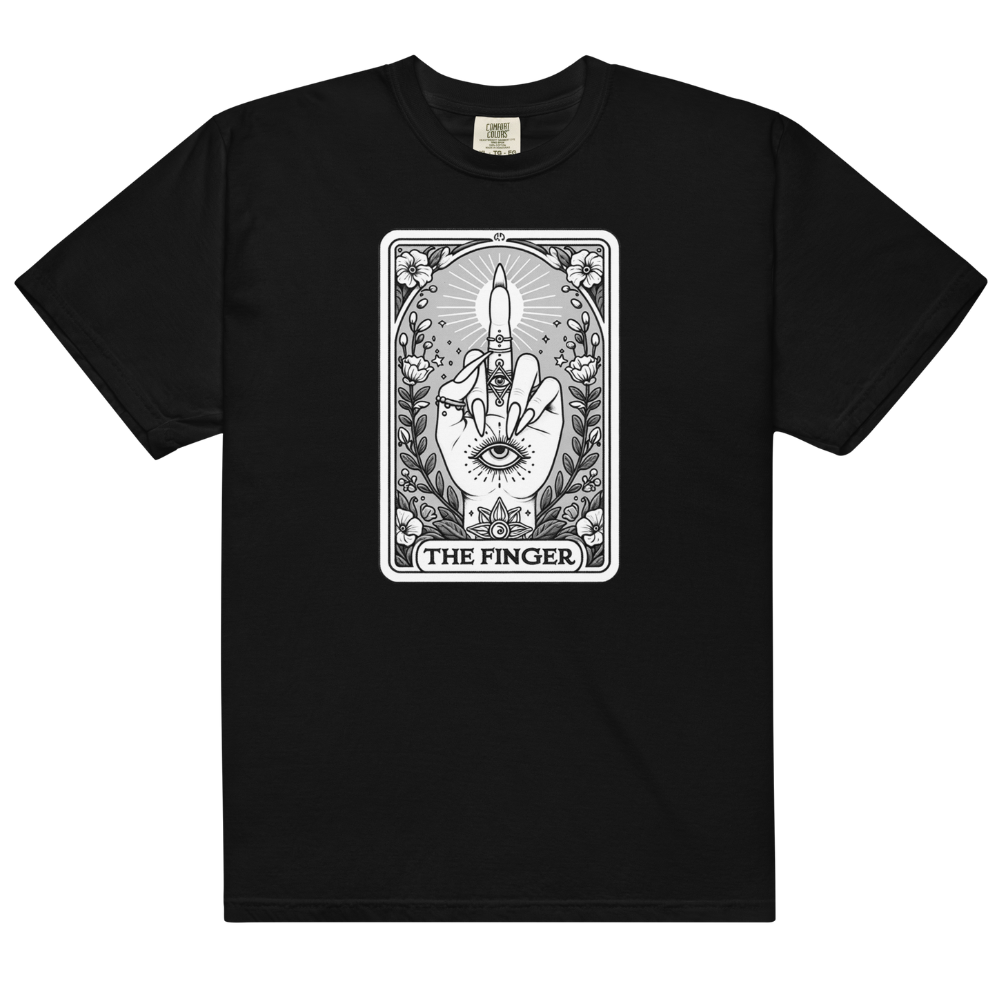 The Finger Funny Tarot Card Premium T-Shirt