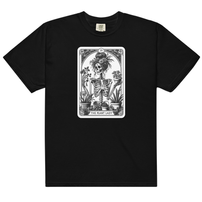 The Plant Lady Funny Tarot Card Premium T-Shirt