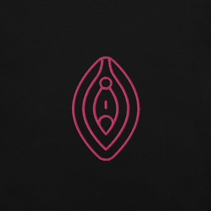 Viva La Vulva Embroidered Premium T-Shirt