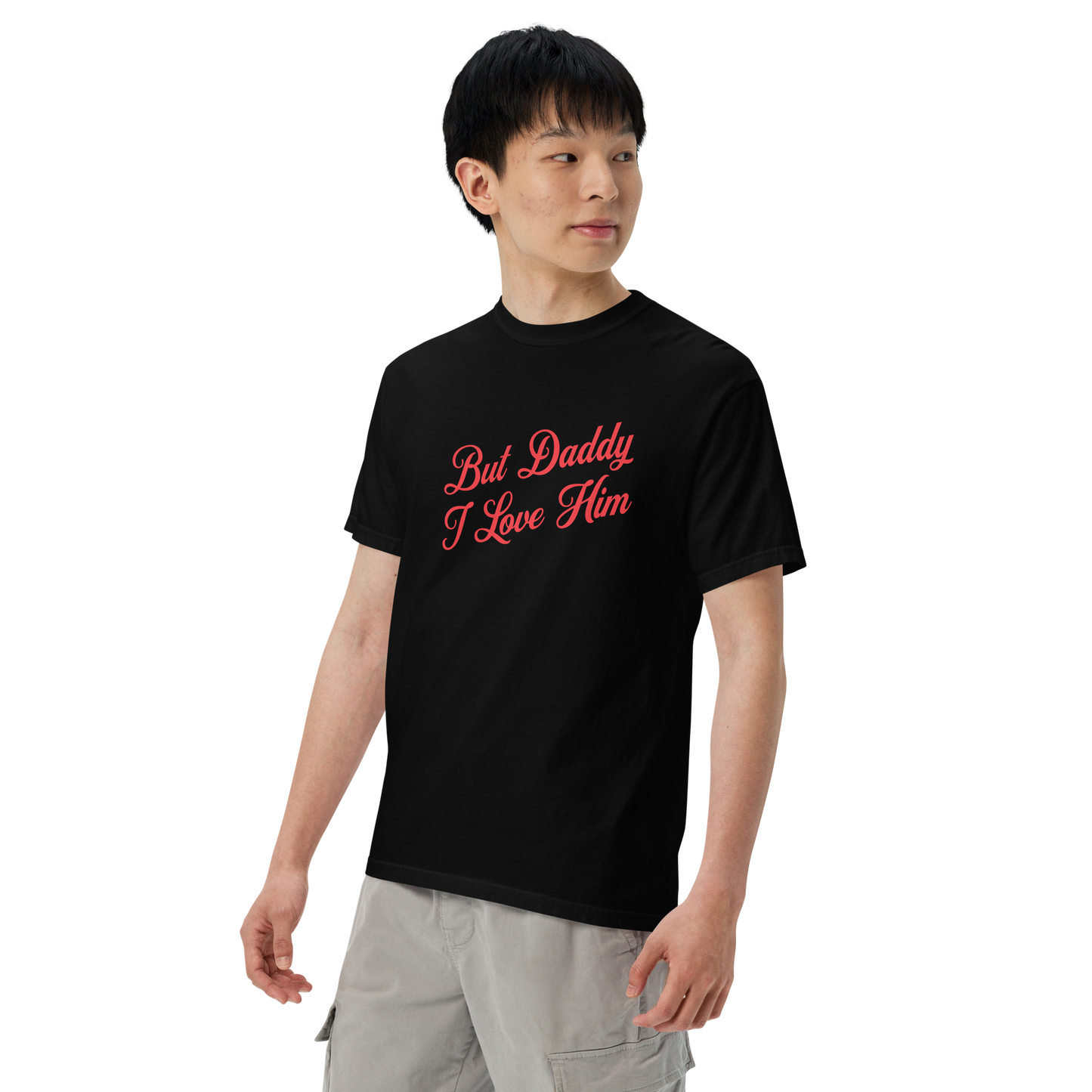 But Daddy I Love Him Cursive Premium T-Shirt