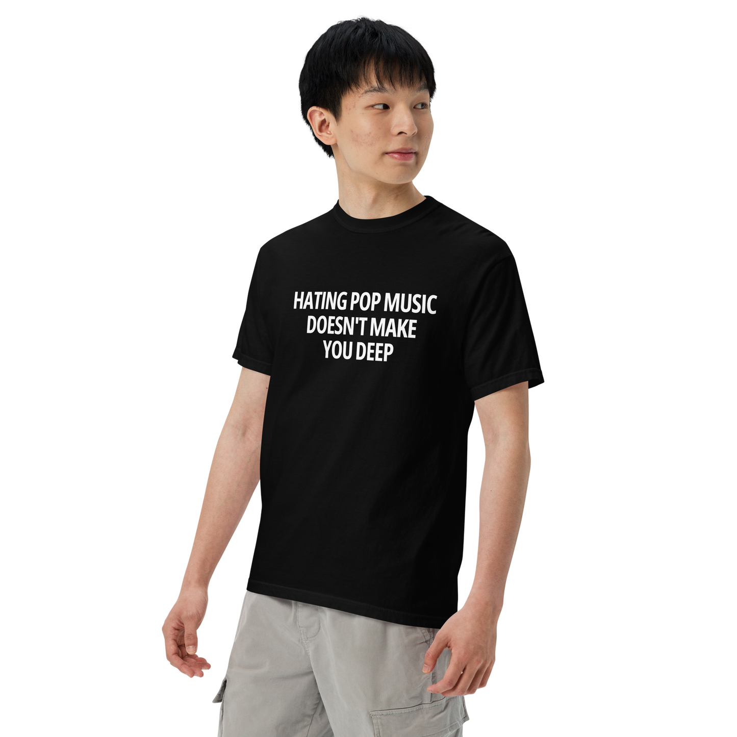 Hating Pop Music Doesn't Make You Deep Premium T-Shirt