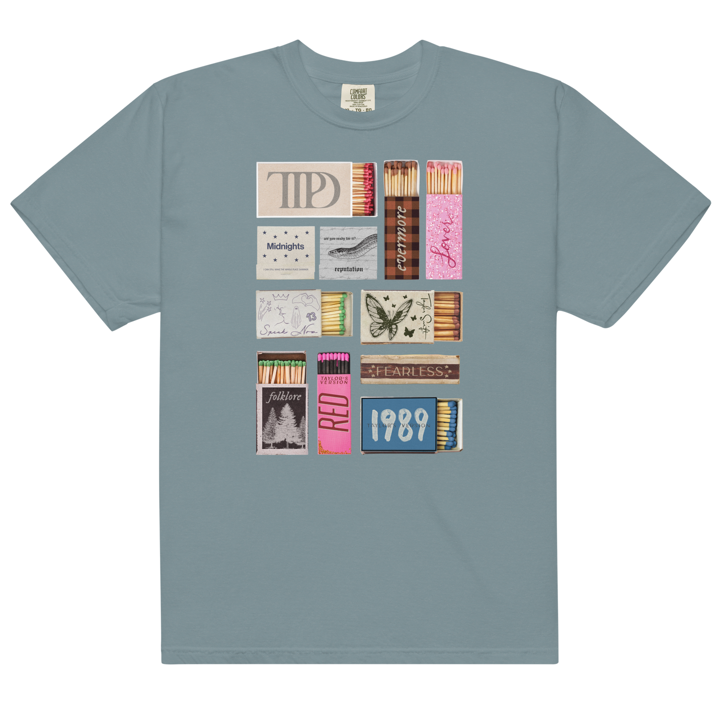 All Albums Matchbook Taylor Premium T-Shirt