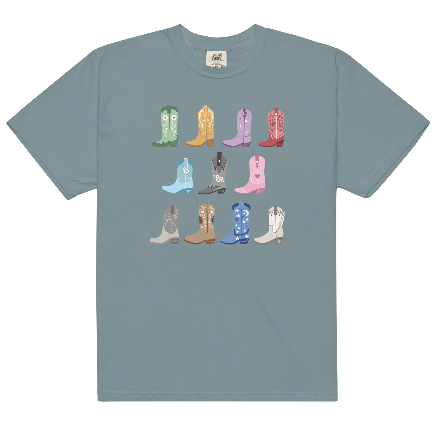 All Eras Cowgirl Boots Premium T-Shirt