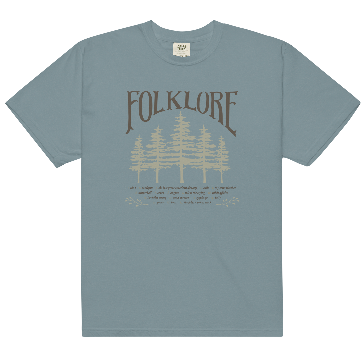 folklore Album Tracklist Premium T-Shirt