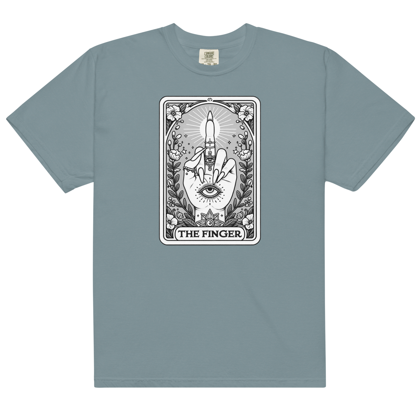 The Finger Funny Tarot Card Premium T-Shirt