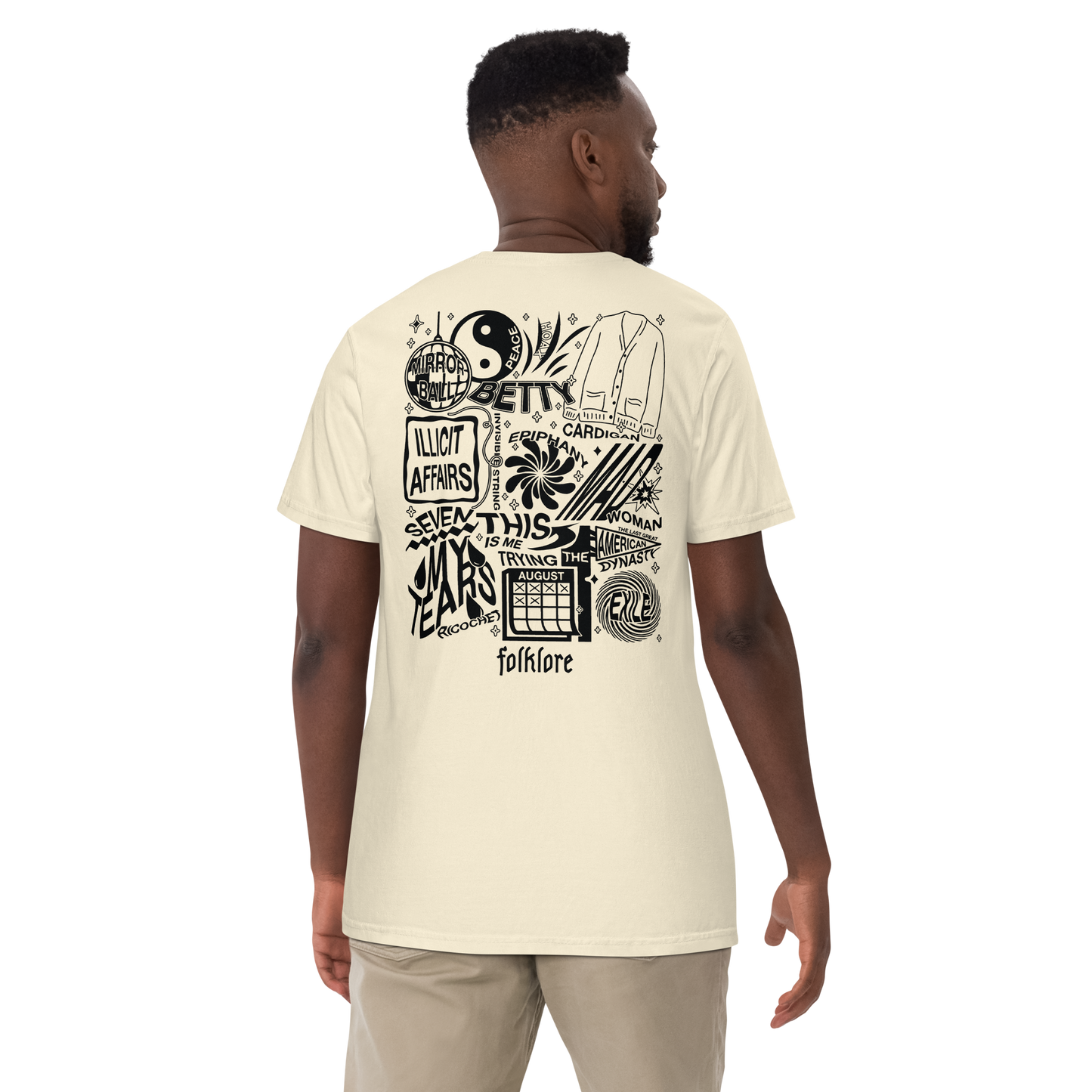 folklore Album Lyrics Taylor Premium T-Shirt