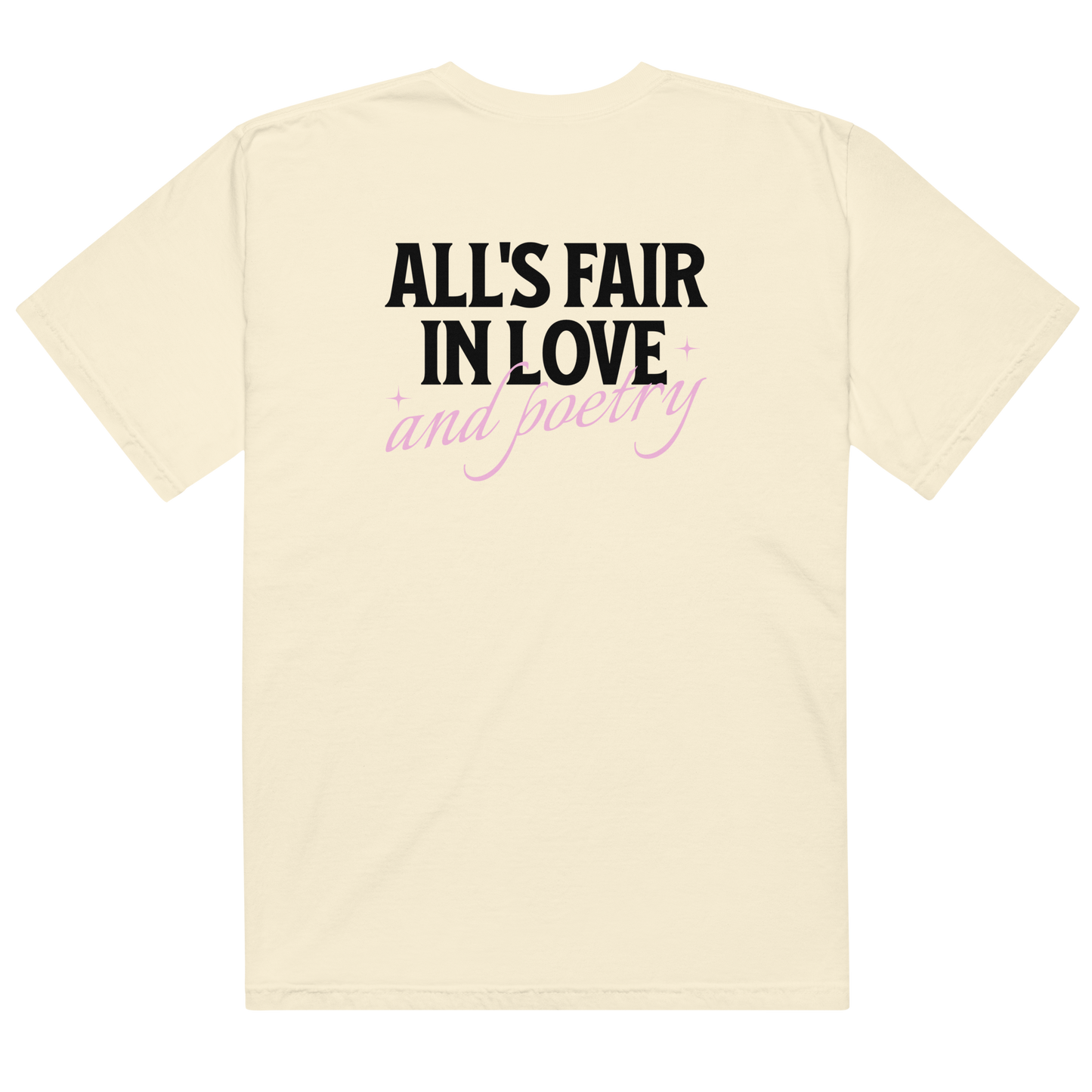 All's Fair in Love and Poetry Premium T-Shirt