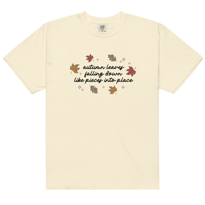 Autumn Leaves Falling All Too Well Premium T-Shirt