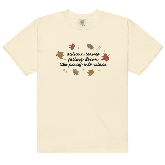 Autumn Leaves Falling All Too Well Premium T-Shirt