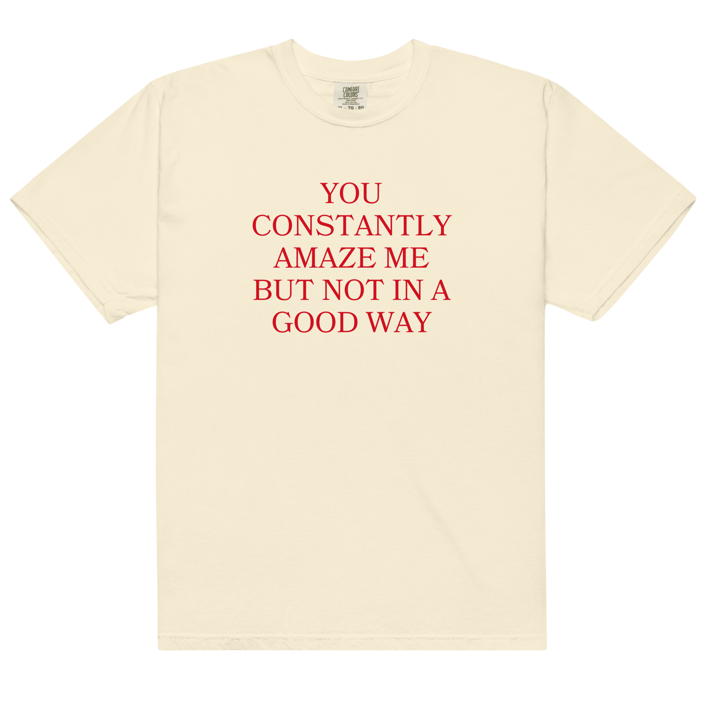 You Constantly Amaze Me But Not In A Good Way Premium T-Shirt