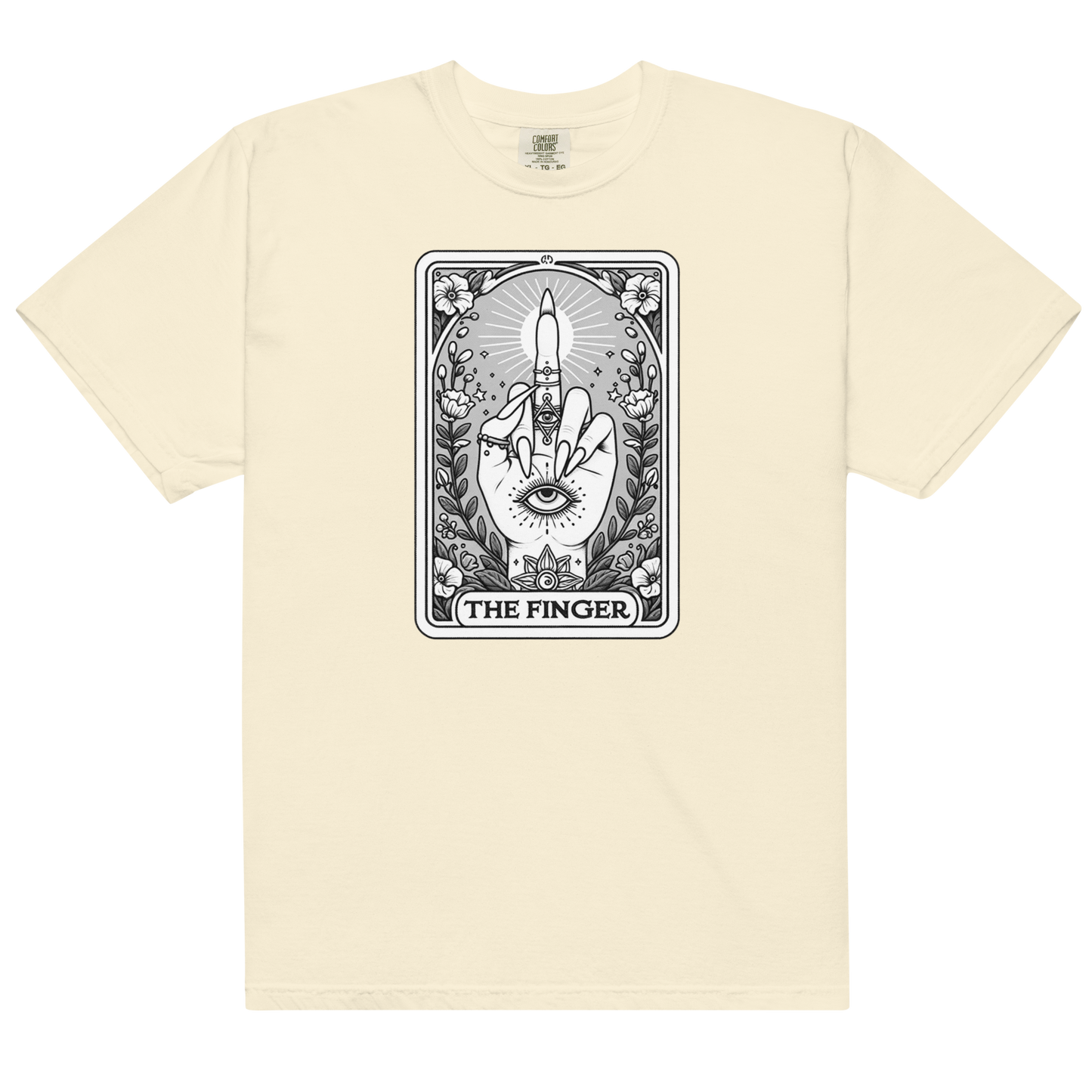 The Finger Funny Tarot Card Premium T-Shirt