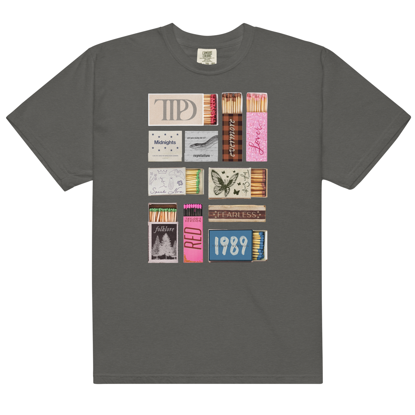 All Albums Matchbook Taylor Premium T-Shirt