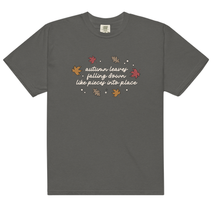 Autumn Leaves Falling All Too Well Premium T-Shirt