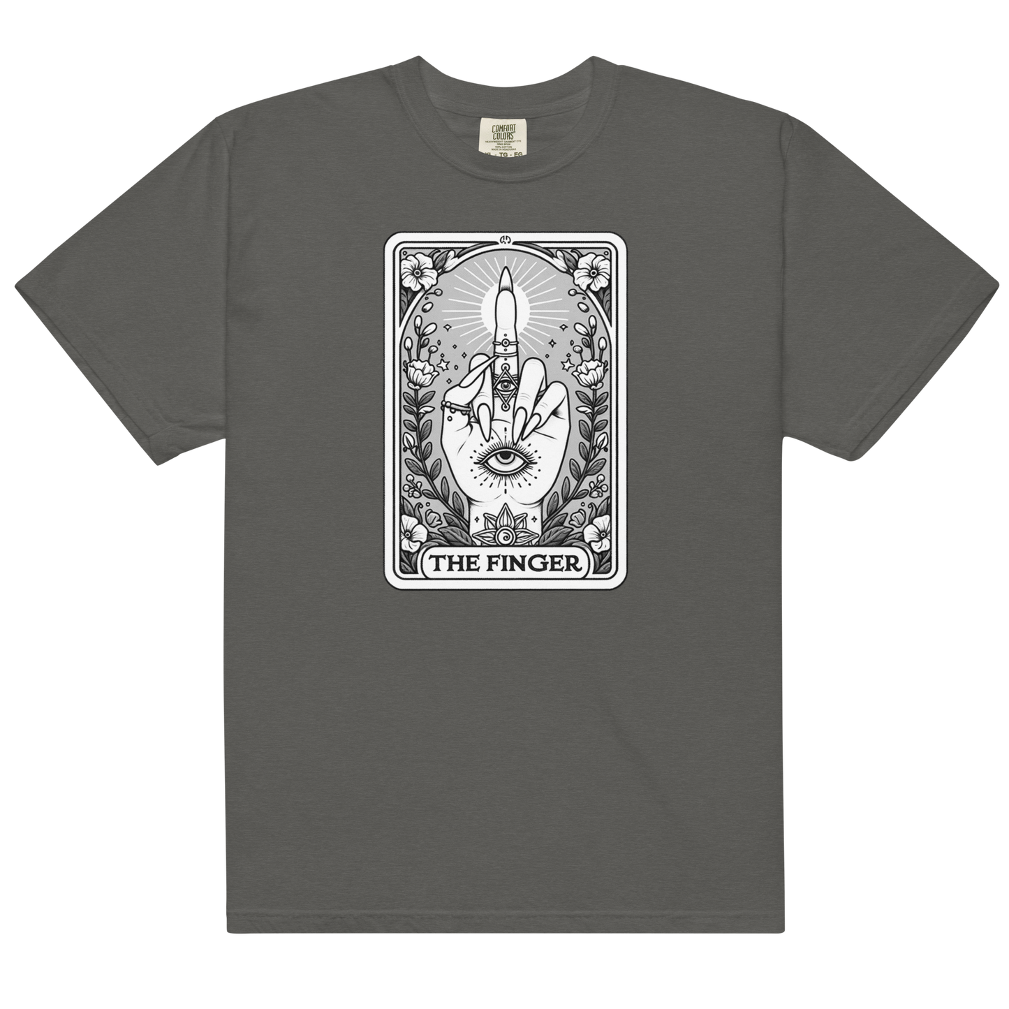 The Finger Funny Tarot Card Premium T-Shirt