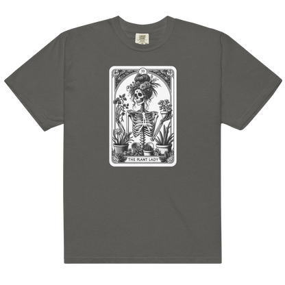 The Plant Lady Funny Tarot Card Premium T-Shirt