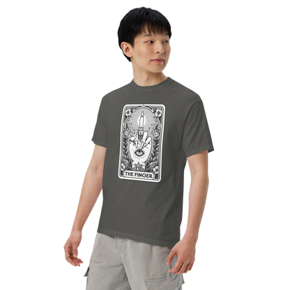 The Finger Funny Tarot Card Premium T-Shirt