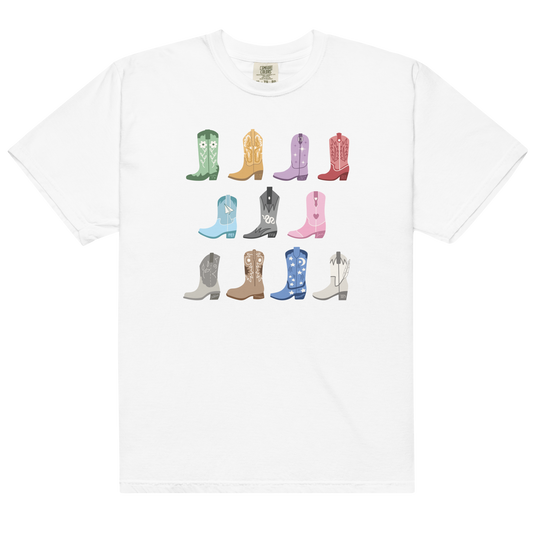 All Eras Cowgirl Boots Premium T-Shirt