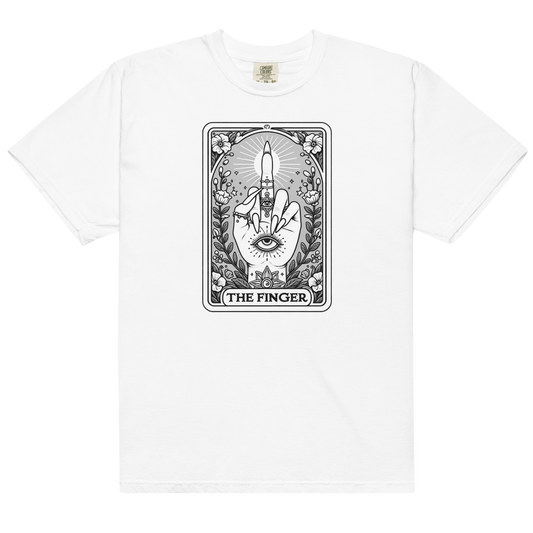 The Finger Funny Tarot Card Premium T-Shirt