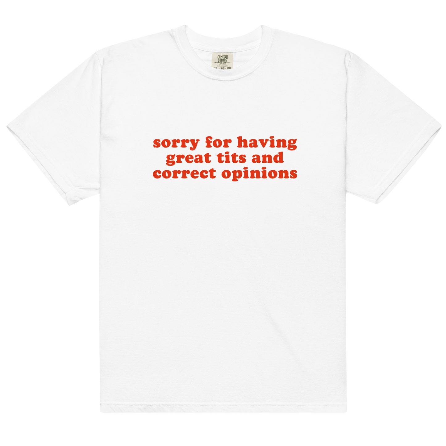 Sorry for Having Great Tits Premium T-Shirt