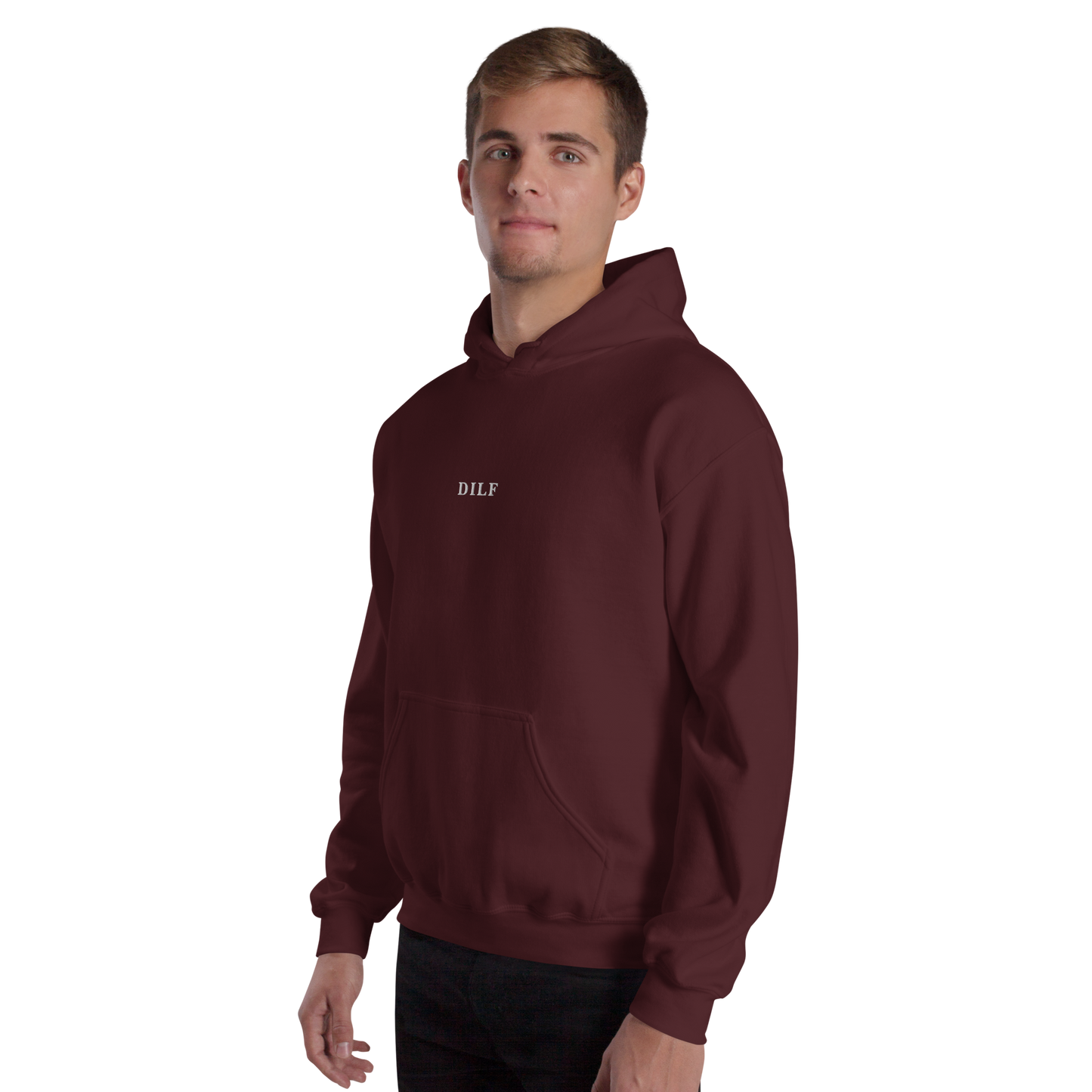 DILF Embroidered Hoodie