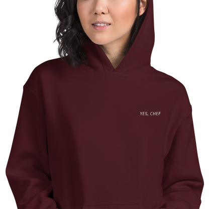 Yes Chef The Bear Embroidered Hoodie