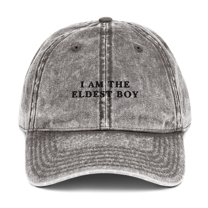 I Am The Eldest Boy Succession Embroidered Vintage Cap