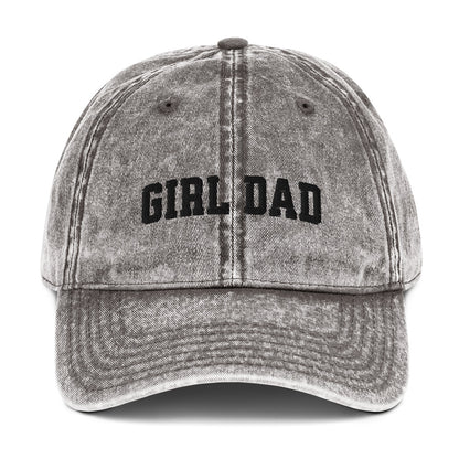 Girl Dad Embroidered Vintage Cap