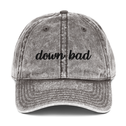 Down Bad TTPD Embroidered Vintage Cap