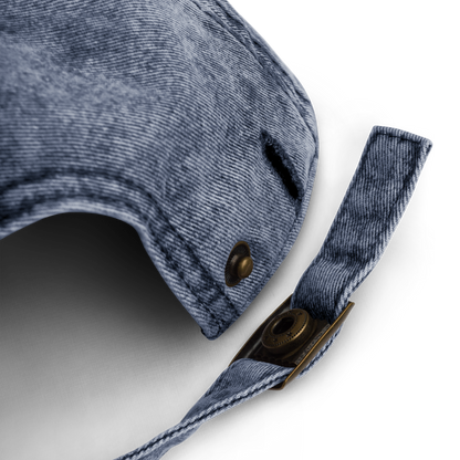 Tennis Racquet Embroidered Vintage Cap