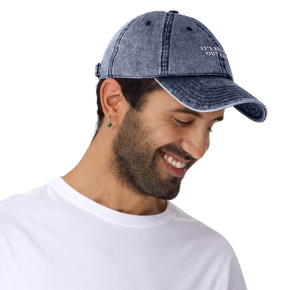 It's Brutal Out Here Embroidered Vintage Cap