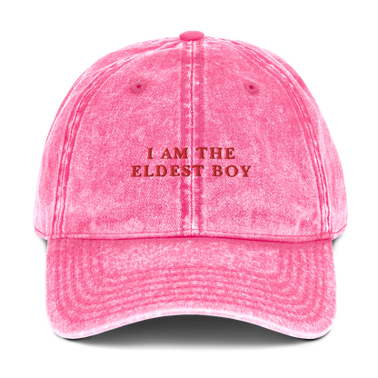 I Am The Eldest Boy Succession Embroidered Vintage Cap