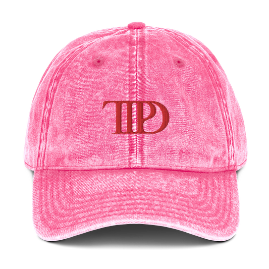 TTPD Logo Embroidered Vintage Cap