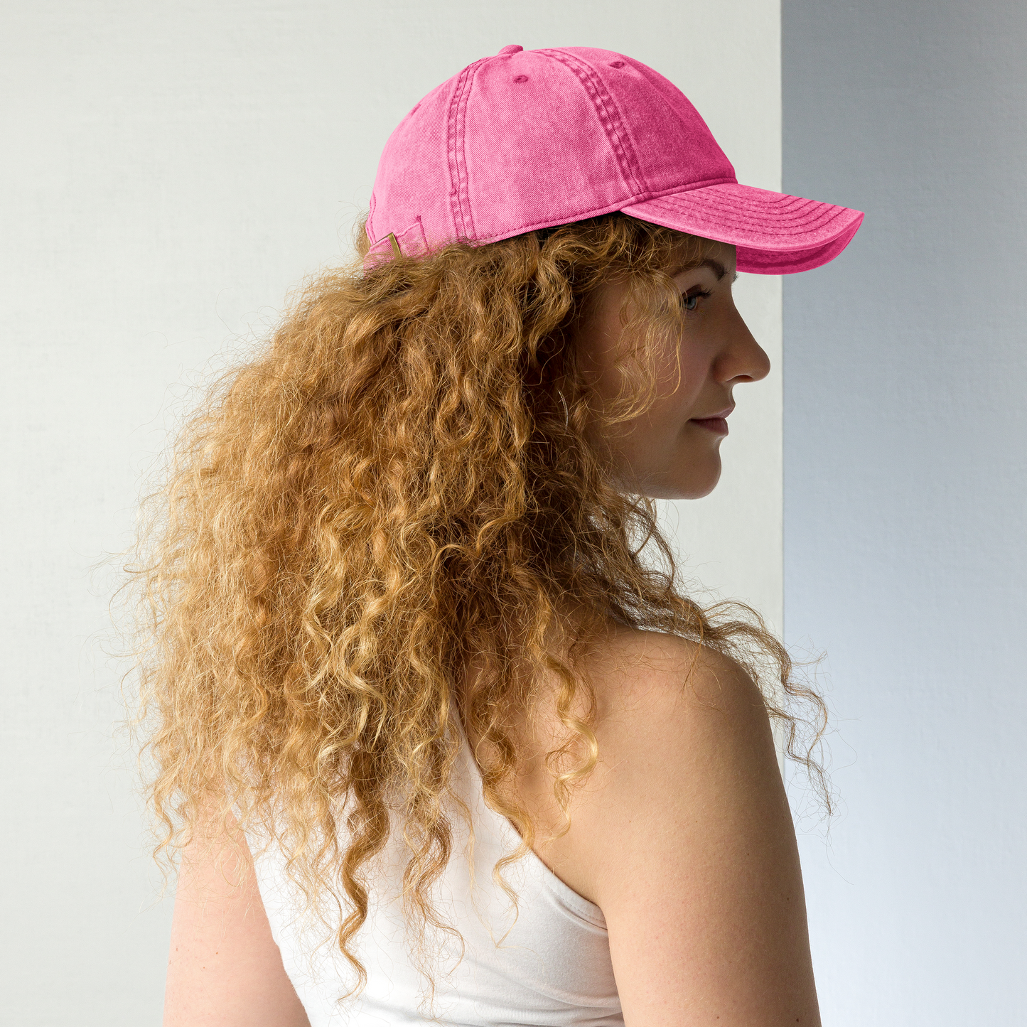 Vulva Feminist Embroidered Vintage Cap