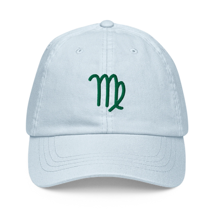 Embroidered Zodiac Symbol Pastel Baseball Cap