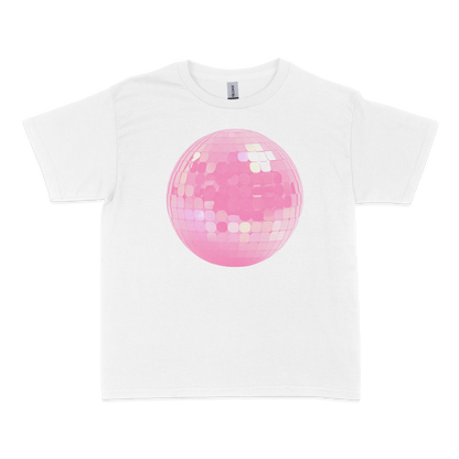 Pink Disco Ball Baby Tee